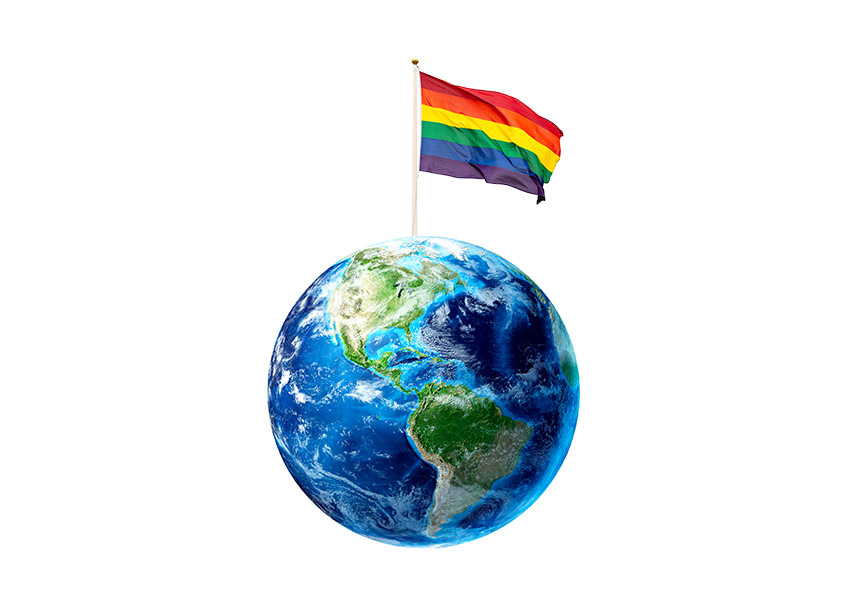 gay al rededor del mundo