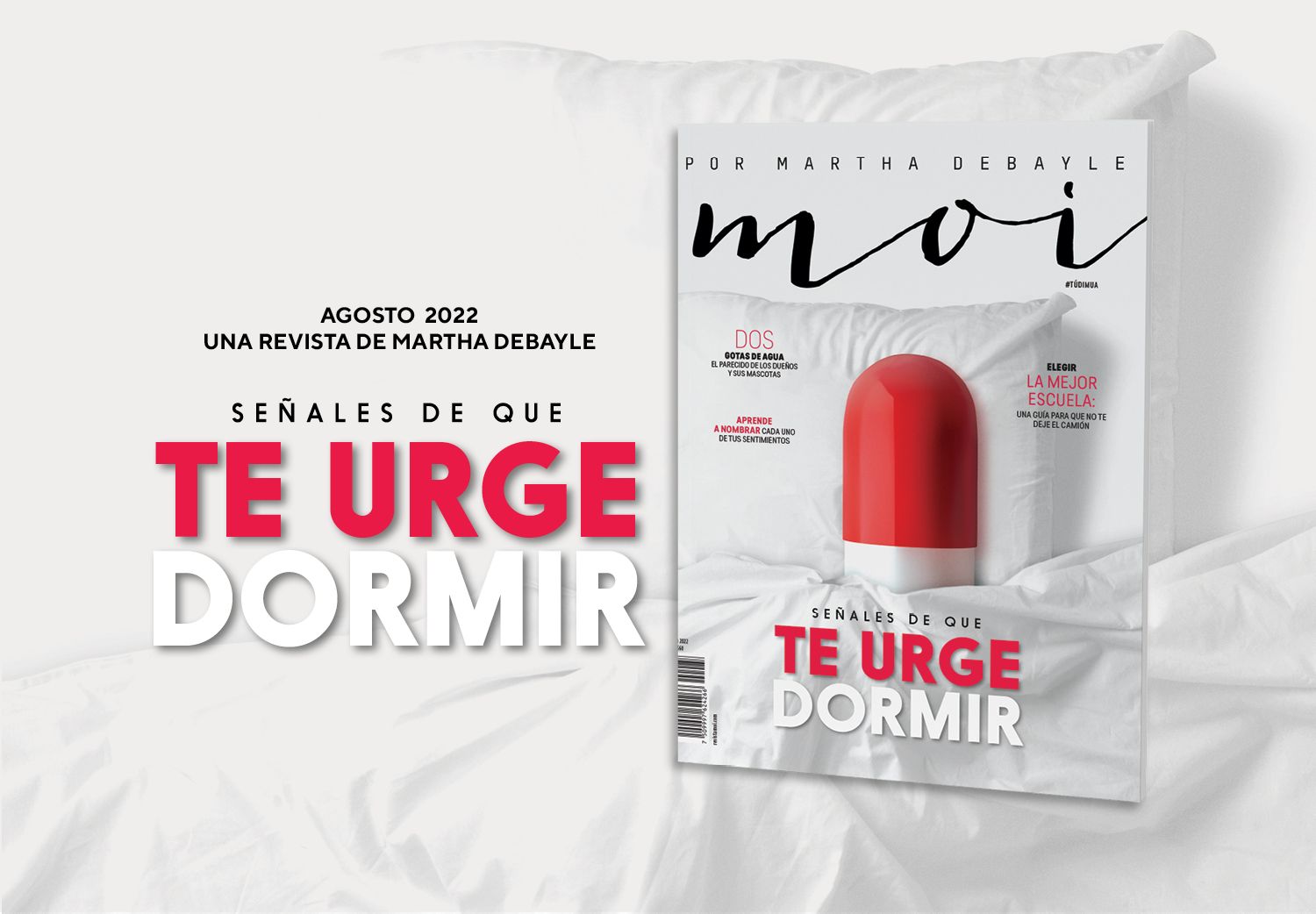 Sueño revista Moi Agosto 2022
