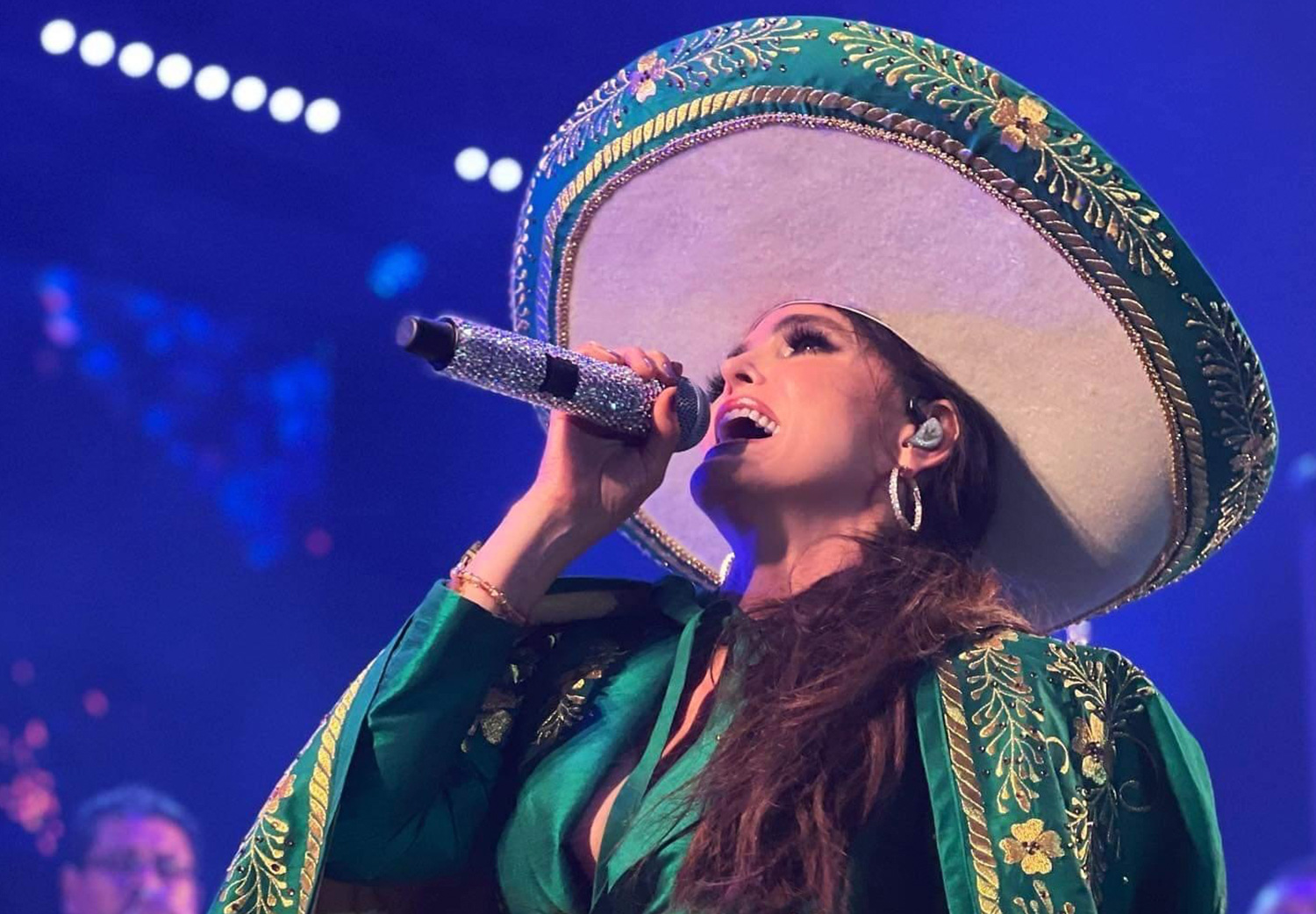 ana bárbara con Vicente Fernández