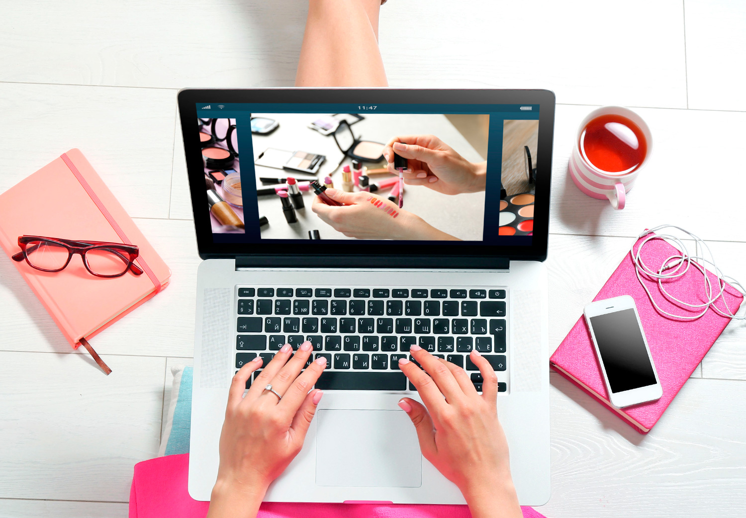 tendencias de maquillaje en las redes sociales alfonso waithsman